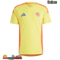 Camisa de Futebol Colômbia Equipamento Principal Copa America 2024 Manga Curta